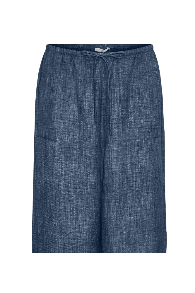 VMMELANEY HW LOOSE PANT WVN GA NOOS 10316385 DARK DENIM/MELANGE